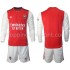 Maillot de Foot Arsenal Enfant Domicile 2021-2022 Manche Longue