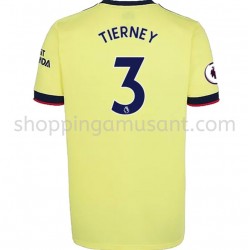 Maillot de Foot Arsenal Kieran Tierney 3 Extérieur 2021-2022 Manche Courte
