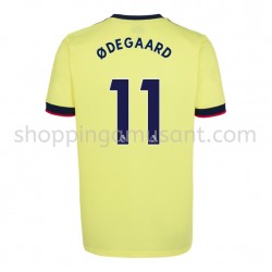 Maillot de Foot Arsenal Martin Odegaard 11 Extérieur 2021-2022 Manche Courte