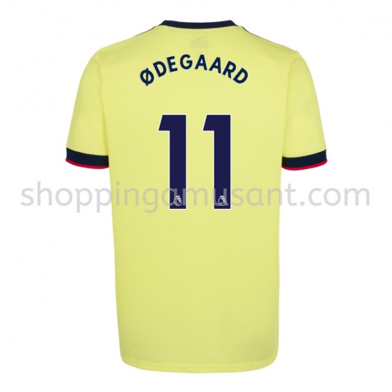 Maillot de Foot Arsenal Martin Odegaard 11 Extérieur 2021-2022 Manche Courte