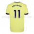 Maillot de Foot Arsenal Martin Odegaard 11 Extérieur 2021-2022 Manche Courte