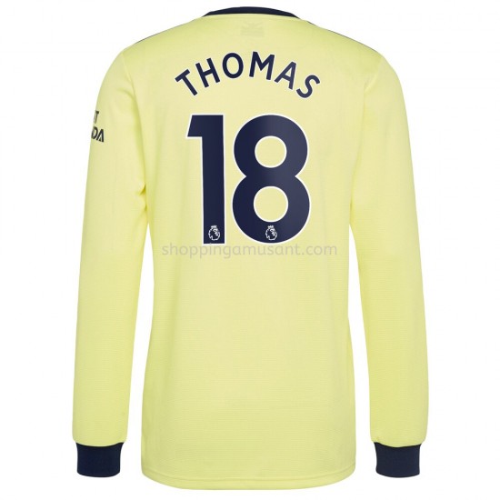 Maillot de Foot Arsenal Thomas Partey 18 Extérieur 2021-2022 Manche Longue