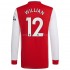 Maillot de Foot Arsenal Willian 12 Domicile 2021-2022 Manche Longue