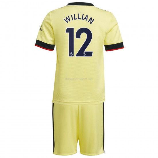 Maillot de Foot Arsenal Willian 12 Enfant Extérieur 2021-2022 Manche Courte
