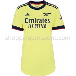 Maillot de Foot Arsenal Féminine Extérieur 2021-2022 Manche Courte