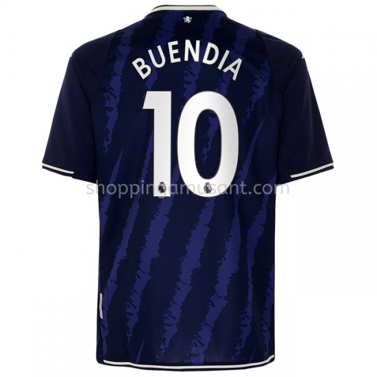 Maillot de Foot Aston Villa Emiliano Buendia 10 Neutre 2021-2022 Manche Courte