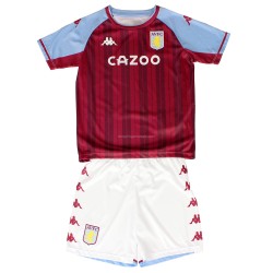 Maillot de Foot Aston Villa Enfant Domicile 2021-2022 Manche Courte