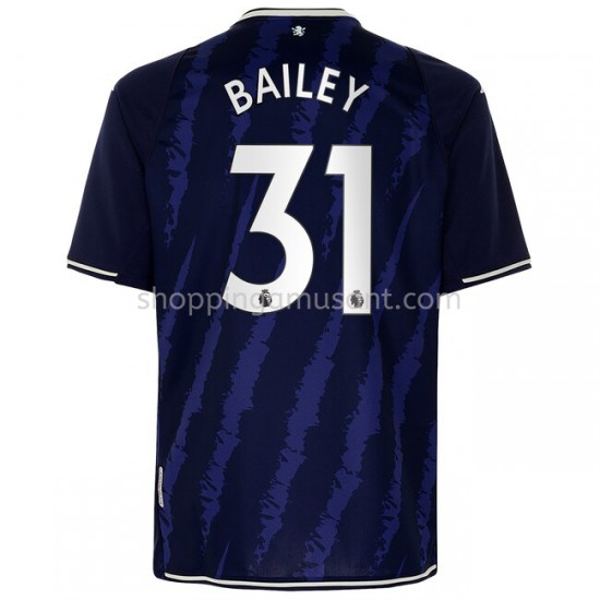 Maillot de Foot Aston Villa Leon Bailey 31 Neutre 2021-2022 Manche Courte