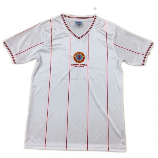 Maillot de Foot Aston Villa Retro Extérieur 1982 Manche Courte