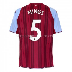 Maillot de Foot Aston Villa Tyrone Mings 5 Domicile 2021-2022 Manche Courte