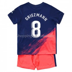 Maillot de Foot Atlético Madrid Antoine Griezmann 8 Enfant Extérieur 2021-2022 Manche Courte