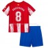 Maillot de Foot Atlético Madrid Antoine Griezmann 8 Enfant Domicile 2021-2022 Manche Courte