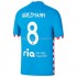 Maillot de Foot Atlético Madrid Antoine Griezmann 8 4ème 2021-2022 Manche Courte