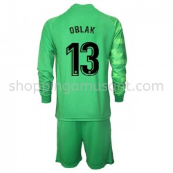 Maillot de Foot Atlético Madrid Gardien Jan Oblak 13 Enfant Neutre 2021-2022 Manche Longue