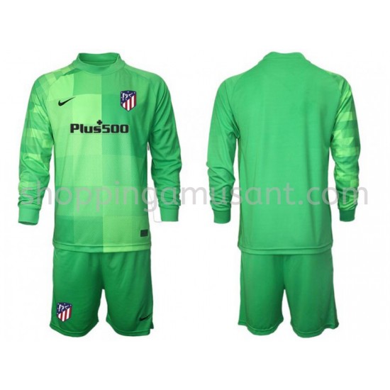 Maillot de Foot Atlético Madrid Gardien Enfant Neutre 2021-2022 Manche Longue