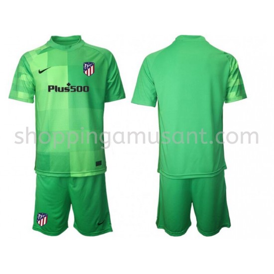 Maillot de Foot Atlético Madrid Gardien Enfant Neutre 2021-2022 Manche Courte