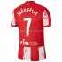 Maillot de Foot Atlético Madrid João Félix 7 Domicile 2021-2022 Manche Courte