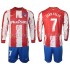 Maillot de Foot Atlético Madrid João Félix 7 Enfant Domicile 2021-2022 Manche Longue