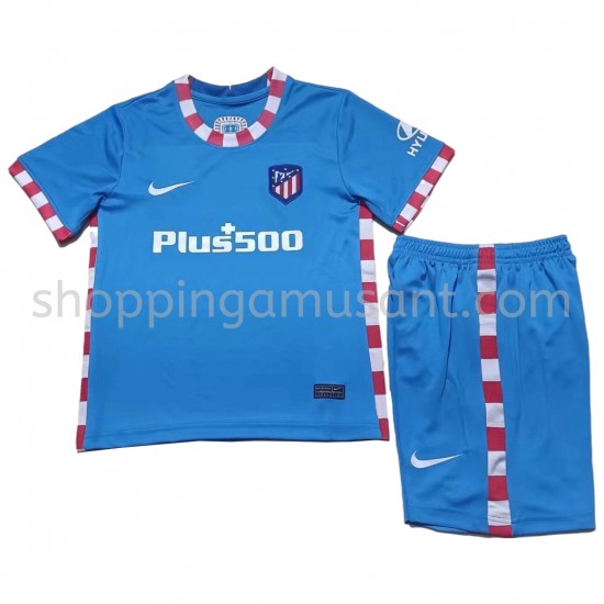 Maillot de Foot Atlético Madrid Enfant Neutre 2021-2022 Manche Courte