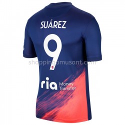 Maillot de Foot Atlético Madrid Luis Suárez Suarez 9 Extérieur 2021-2022 Manche Courte