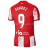 Maillot de Foot Atlético Madrid Luis Suárez 9 Domicile 2021-2022 Manche Courte