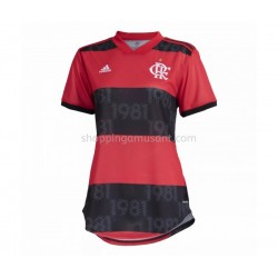 Maillot de Foot CR Flamengo Damen Domicile 2021-2022 Manche Courte