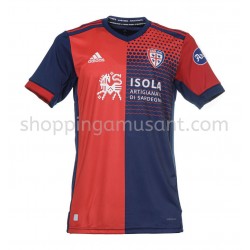 Maillot de Foot Cagliari Domicile 2021-2022 Manche Courte