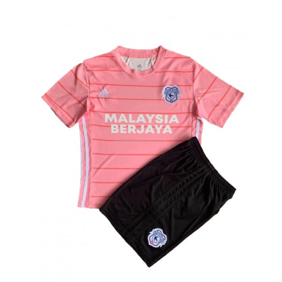 Maillot de Foot Cardiff City Enfant Extérieur 2021-2022 Manche Courte
