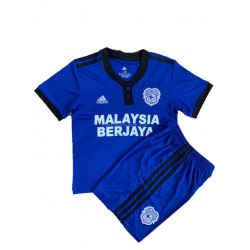 Maillot de Foot Cardiff City Enfant Domicile 2021-2022 Manche Courte