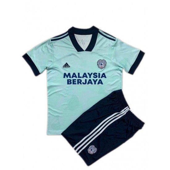 Maillot de Foot Cardiff City Enfant Neutre 2021-2022 Manche Courte