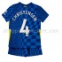 Maillot de Foot Chelsea Andreas Christensen 4 Enfant Domicile 2021-2022 Manche Courte