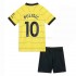Maillot de Foot Chelsea Christian Pulisic 10 Enfant Extérieur 2021-2022 Manche Courte