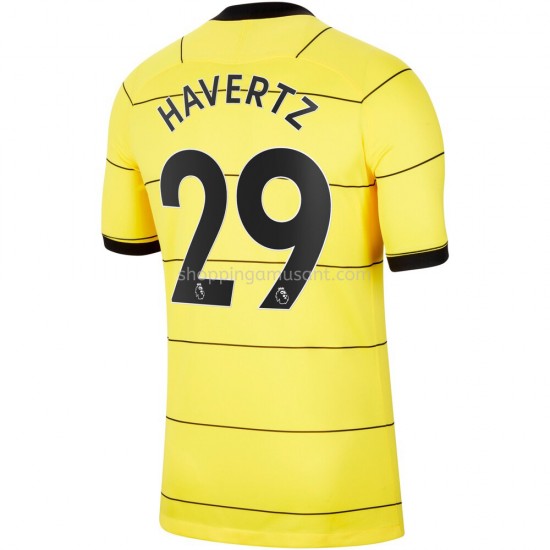 Maillot de Foot Chelsea Kai Havertz 29 Extérieur 2021-2022 Manche Courte