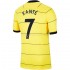 Maillot de Foot Chelsea Kante 7 Extérieur 2021-2022 Manche Courte