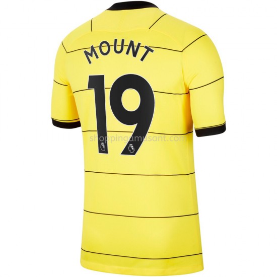 Maillot de Foot Chelsea Mason Mount 19 Extérieur 2021-2022 Manche Courte