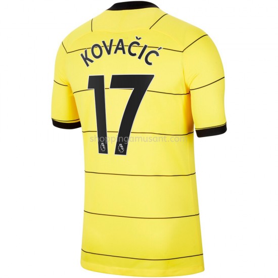 Maillot de Foot Chelsea Mateo Kovacic 17 Extérieur 2021-2022 Manche Courte