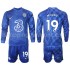 Maillot de Foot Chelsea Mount 19 Enfant Domicile 2021-2022 Manche Longue