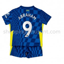 Maillot de Foot Chelsea Tammy Abraham 9 Enfant Domicile 2021-2022 Manche Courte
