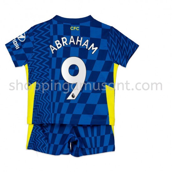 Maillot de Foot Chelsea Tammy Abraham 9 Enfant Domicile 2021-2022 Manche Courte