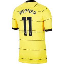 Maillot de Foot Chelsea Timo Werner 11 Extérieur 2021-2022 Manche Courte