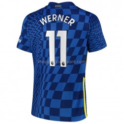 Maillot de Foot Chelsea Timo Werner 11 Domicile 2021-2022 Manche Courte