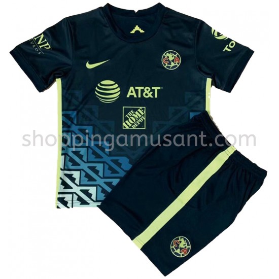 Maillot de Foot Club América Enfant Extérieur 2021-2022 Manche Courte