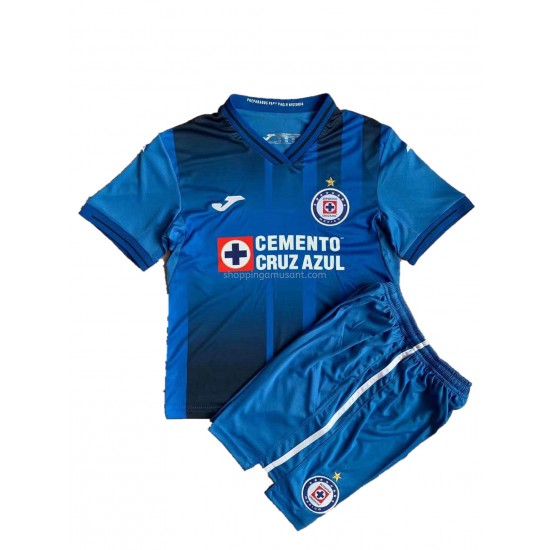 Maillot de Foot Cruz Azul Enfant Domicile 2021-2022 Manche Courte