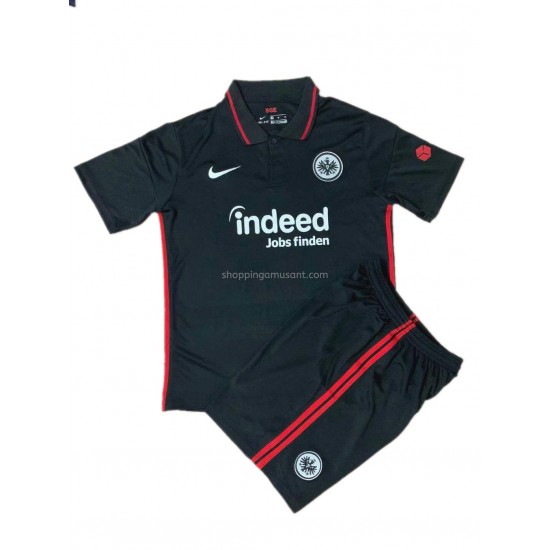 Maillot de Foot Eintracht Frankfurt Enfant Domicile 2021-2022 Manche Courte