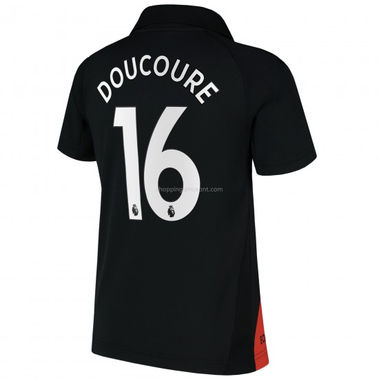 Maillot de Foot Everton Abdoulaye Doucoure 16 Extérieur 2021-2022 Manche Courte