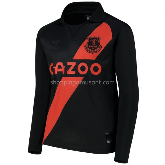 Maillot de Foot Everton Extérieur 2021-2022 Manche Longue