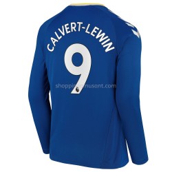 Maillot de Foot Everton Dominic Calvert-Lewin 9 Domicile 2021-2022 Manche Longue