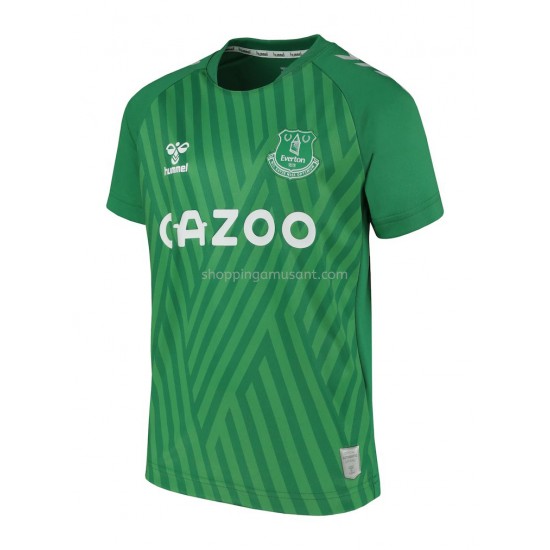 Maillot de Foot Everton Gardien Extérieur 2021-2022 Manche Courte