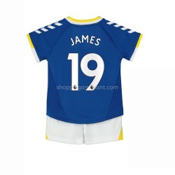Maillot de Foot Everton James Rodriguez 19 Enfant Domicile 2021-2022 Manche Courte