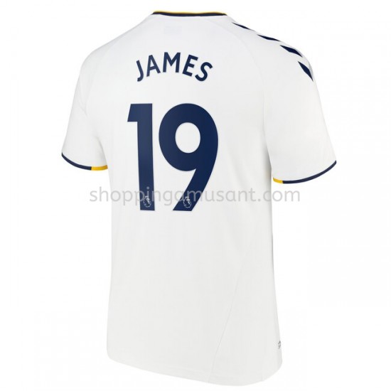 Maillot de Foot Everton James Rodriguez 19 Neutre 2021-2022 Manche Courte